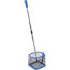 VANZACK Raccoglitore Palline Ping Pong Telescopico in Acciaio Inox Blu | Manico Retrattile Regolabile, Struttura in Nailon, Facile da Riporre, Pratico da Trasportare, Uso Sportivo