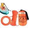 Generic Borsa da lancio, attrezzatura di salvataggio dell'acqua, borsa galleggiante di corda di sicurezza con anello a mano