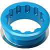 WAKMBOZS Adatto per M6100 M7100 8100 Coperchio della Cassetta Anello di Bloccaggio Bullone Fissaggio Parti Bicicletta MS 12 Blocco Ruota Libera pignone per Bicicletta Falsamaglia Catena Bici(Blue)