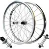 KUNYOS Set di Ruote per Bici da Strada 700C 30MM Lega di Alluminio da Corsa Mountain V Cerchio Freno Ruote per Biciclette Anteriori E Posteriori A Sgancio Rapido per Cassetta 7 8 9 10 11 velocità