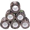 Asyduey 6 Rotoli di Nastro Adesivo Mimetico con Nastro Adesivo Avvolgente Camo Stretch Bendaggio Nastro Autoadesivo per Caccia da Telescopio Bici