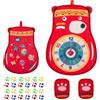 Generico Foldable Dartboard Game, Set Portable Play, Safe Classic Dartboard Set | Board Kids Dart Board Balls Indoor Outdoor Sport Fun Party Play Game Toy Safe Classic Play Outdoor for Children, Girls, Kids