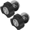 BESPORTBLE 2 Pezzi Viti per Piastra Posteriore in Acciaio Inox Ss316 Design Quickrelease, Bulloni Resistenti per Bombole Subacquee Argento, Compatibili Attrezzatura per Immersioni e