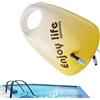 Générique Boa di nuoto in acqua libera Galleggiante di sicurezza per piscina a bolle | Accessorio per allenamento ideale per principianti adulti adolescenti, acque libere, kayak, lago, spiaggia, leggi