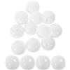 VINTORKY 20 Pezzi Palline da Golf Cave in Pp, Allenamento Leggero | Lunga Traiettoria, Simulano Spostamento Reale, Bianco, Pratica Quotidiana, Set per Esercizi Mirati