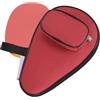 Generic Copertura 30cm della racchetta di ping-pong del poliestere impermeabile con | Copertura impermeabile per racchetta in poliestere 30 cm con tasca dedicata per palline. L'imbottitura resistente protegge 1