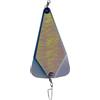 EcoGleam Triangolo per pesca alla traina Lampeggiatore riflettente | Triangolo Traina Flasher Diving Flash Board 48g Luminoso Per Salmone Tonno Riflettente Costruzione ABS Girevole In Acciaio