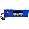 HaiBing Batteria Ebike 48V 30Ah Batteria Bici Elettrica Impermeabile PVC BMS Incorporato 13S3P Batteria Ad Alta Capacità Per 800W 500W 350W 250W Motore Bicicletta