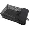 Tdoutop Borsa Organizer Portatile in Rete con Clip Girevole per Riporre Mulinelli da Sub/Boa di Segnalazione per Immersioni Subacquee, Immersioni, Nero, Maglia Larga