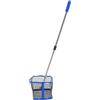 DEARMAMY Raccoglitore Telescopico per Palline da Tennis da Tavolo, Blu | Acciaio Inossidabile e Nailon, Impugnatura Retrattile Regolabile, Facile da Riporre e Trasportare