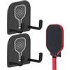 Generic Pickleball - Supporto da parete per garage, ganci organizer per attrezzi | Pickleball Appendiabiti di Montaggio 2 Pezzi per Garage, Camera da Letto, Palestra, Allenamenti, Casa, Seminterrato