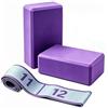 Fonowx Kit da Pilates con Cinghie Portatile | Leggero, Blocco da Pilates con Cinghia, per Casa, Palestra, Ballerini,