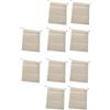 Happyyami 10 Pezzi Sacchetti Porta Scarpe Non Tessuto 25x35 Cm, Resistenti e Leggeri, Coulisse per Organizzazione Scarpe in Viaggi e Uso Domestico Colore Casuale