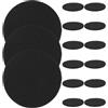 SAFIGLE Cuscinetti per Gambe Tavolo da Biliardo Nero 15 Pezzi in Eva | Protezione e Ammortizzazione, Installazione Semplice, per Sala Giochi e Club, Accessorio per Biliardo