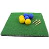 SHINEOFI Tappetino da Colpo Golf con Base Antiscivolo, Pratica Indoor e Backyard | Simulazione di Prato in Pp, Design Ispessito, Include Palline e Tee, Stabilità Migliorata per Esercizi