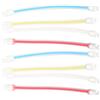 Toyvian 8 Pezzi Racchetta Tennis in Silicone, Assorbimento Urti | Riduce Vibrazione e Migliora Comfort del Braccio, Portatile, Accessorio Leggero per Racchette da Tennis
