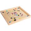 Qianly Tavola da Biliardo Indiano Resistente | Struttura in Legno Robusto, Set da biliardo indiano con Monete, Compatto, , per Casa, Salotto, Bambini