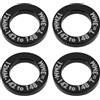OTOTEC 4 Pezzi Distanziali Per Conversione Mozzo Bici Guarnizione Per Conversione Mozzo Ruota Da 100 Mm 142 Mm A Ruota Da 110 Mm 148 Mm