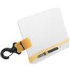 minkissy Taccuino Subacqueo Portatile Riutilizzabile in PC Giallo con Matita | Snorkeling e Immersioni Subacquee, Alta Visibilità, Adesione Forte, Facile da Trasportare