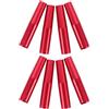 Housoutil 8 Pezzi Inserti in Lega di Alluminio per Aste di Freccia 8mm, Base Avvitata per Tiro Arco, Sostituzione Facile, Alta Durabilità e Stabilità Leggera per Pratica Indoor e Outdoor