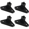 OTOTEC 4X Supporti per Piedini per Gazebo Supporto per Base Gambe Tenda Pop-up per Pali con Camera d'Aria da Circa 20 Mm
