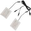Generisch Cuscinetto riscaldante USB per guanti, 5 V, set di accessori | Cuscinetti riscaldanti per bicicletta e moto, per casa, ufficio, gamer, fotografi, escursionisti, pescatori, sci, campeggio