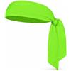Lilihuimaoyi Fascia Sportiva per Capelli in, Fascia verde fluo | Fissaggio Regolabile, Fascia Protettiva Solare, Uscite in Bicicletta, Per Atleti Multidisciplina