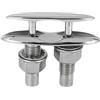 ghtnSDUKX Cappio di ormeggio per Barca e Nave in Acciaio Inox a Doppio Piano con bullone spingi-Tira, Compatibile con Accessori per Hardware Marino e paranchi