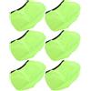 GLEAVI 6 Pezzi Copricasco da Football, Alta Visibilità, Verde Chiaro | Poliestere 190t, Struttura Elastica Monostrato, per Casco da Football e Lacrosse