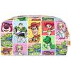 MAD Beauty Disney Pixar Toy Story - Beauty case da viaggio con licenza ufficiale, stampa interamente stampata, Woody Buzz Jessie Rex, cerniera dorata, da viaggio