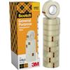 Scotch Nastro Adesivo Trasparente 508, 10 Rotoli, 15 mm x 33 m | Nastro Adesivo Trasparente Multiuso per Scuola, Casa e Ufficio; Facile da Usare, per Imballare, Sigillare e Riparare
