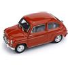 BRUMM R316-11 1/43 FIAT 600D Berlina 1960 Rosso Corallo Modello Auto From Japan