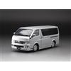 SunStar 51012 1:24 H200 HIACE HiAce Van Super GL Modello Auto In Metallo Argento