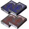 Bicycle 4x Bicycle Metalluxe Lamina Carte da Gioco - 2 Rosso 2 Blu Rider Back Mazzi USA