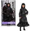 Mattel Barbie Inspiring Women Anna Sui Doll Collectible in Boho Chic Black Dress Outfit