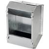 Kerbl Pet Kerbl 74102 Mangiatoia per conigli 2 spazi estranei in metallo