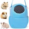 NALCY Marsupio per Criceti, NALCY Animali Carrier Bag, Trasportino per Animali Domestici, Borsa per Trasporto Animali da Compagnia, per Piccoli Animali Domestici, Criceto, Riccio, Scoiattolo Volante(M, Blu)