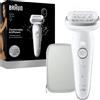 BRAUN SE9000 EPILATORE SILKEPIL BIANCO/ROSA