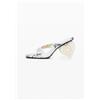 Desigual, Sandalo con tacco a cuore, Cotone, Bianco, 36