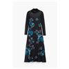 Desigual, Vestito disegnato da Mr. Christian Lacroix, Poliestere, Nero, L
