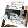 HANELLE Cuscino per seggiolone per bambini, compatibile con il seggiolone Stokke Tripp Trapp, imbottito, impermeabile, lavabile, rivestimento antiscivolo, HANELLE (barche)