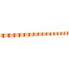 vidaXL Tessuto Ricambio per Mantovana Tenda Righe Giallo Arancione 380x20