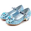 New front Principessa Scarpe Festive Scarpe col Tacco da Principessa per Bambina
