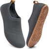 Sosenfer - Pantofole da uomo e donna, comode, antiscivolo, pantofole piatte, slip-on