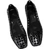 Alexis Leroy Scarpe Gelatina Donna，Punta Quadrata