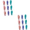 Toyvian 2 set Per Piante Palette Da Per Bonsai Da Da Per Piante 9 pezzi * 2 Riutilizzabile Colore Casuale