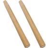 BESTonZON 2 Pezzi Manico in Legno per Pala e Vanga da Giardino | Compatibile Teste di Vanga e Pala da Giardino, Presa Stabile, Comfort Ergonomico, per Semina e Frutteto