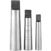 Micpointik Adattatore a cono Morse MT1 a per manicotto di riduzione mt2, cono Morse di | MT1 per cono mt2, alta precisione, superficie liscia, finitura argento, adatto per officina