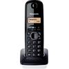 Panasonic KX-TG1611SPW Telefono cordless, Colore Nero e Bianco [Versione Spagnola]