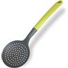 Fackelmann Schiumarola con manico in plastica riciclata, materiale parte funzionale in nylon resistente alle alte temperature, dimensioni 32.5x11.5x6 cm